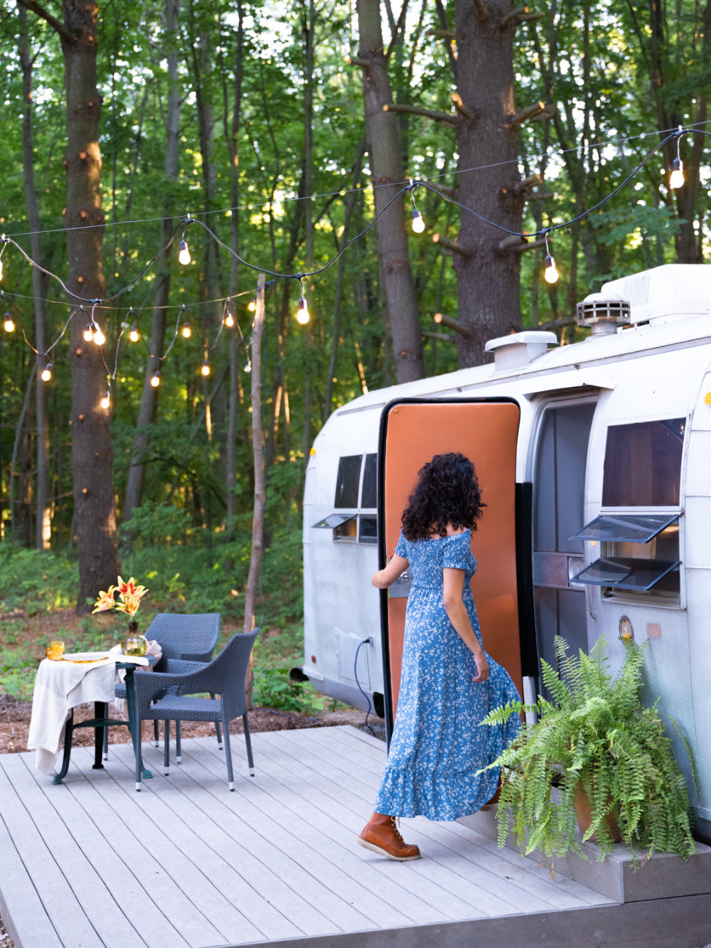 Luxury Vintage Glampers Come to Goldberry Woods!